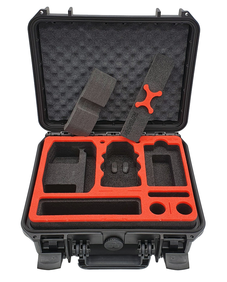 MC-CASES® Koffer für DJI Mini 2 und Zubehör - Explorer Edition für die Fly More Combo -