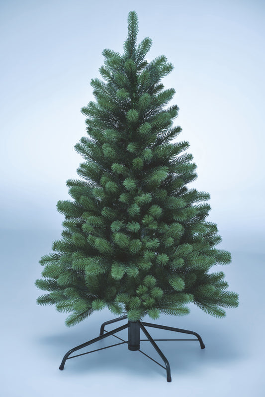 SCHAUMEX Künstlicher Weihnachtsbaum - Höhe: 120 cm ohne LED Beleuchtung aus Premium Spritzguss  ( PE-BO120 )