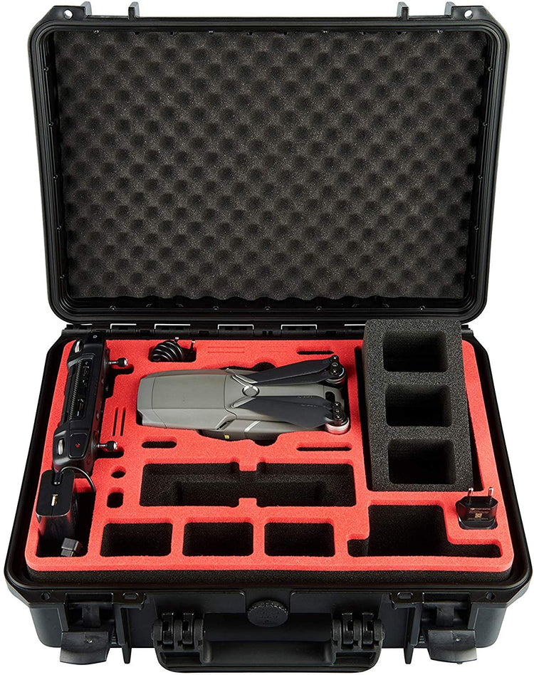 MC-CASES® Koffer für DJI Mavic 2 Pro/Zoom und Smart Controller - Explorer Edition - Platz für bis zu 9 Akkus