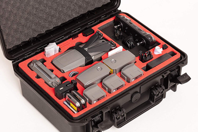 MC-CASES® Koffer für DJI Mavic 2 Pro & Zoom - EXPLORER EDITION - mit viel Platz für Zubehör (Smart Controller + Standard Controller)