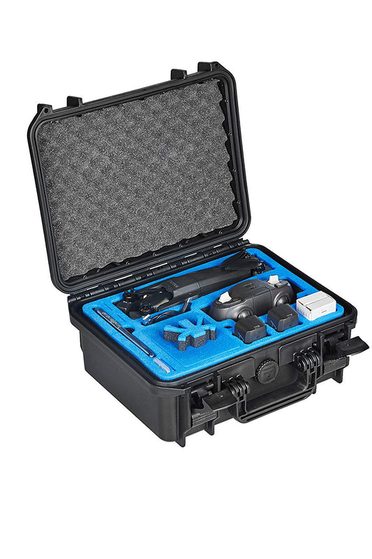 MC-CASES® Transportkoffer für die Neue Parrot Anafi mit Platz für Skycontroller 3 und viele Akkus sowie Zubehör