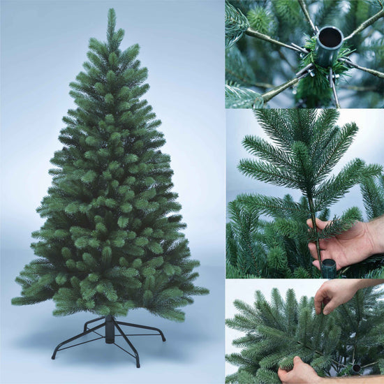 ohne LED´s | PE-BO150 | H:150cm - SCHAUMEX Künstlicher Weihnachtsbaum