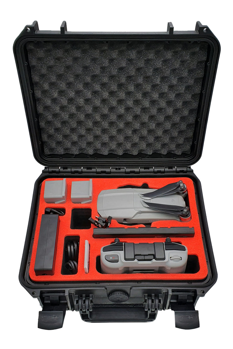 MC-CASES® Koffer für DJI Mavic Air 2S oder Air 2 und Zubehör auch mit DJI Smart Controller  - Kompakt Edition -