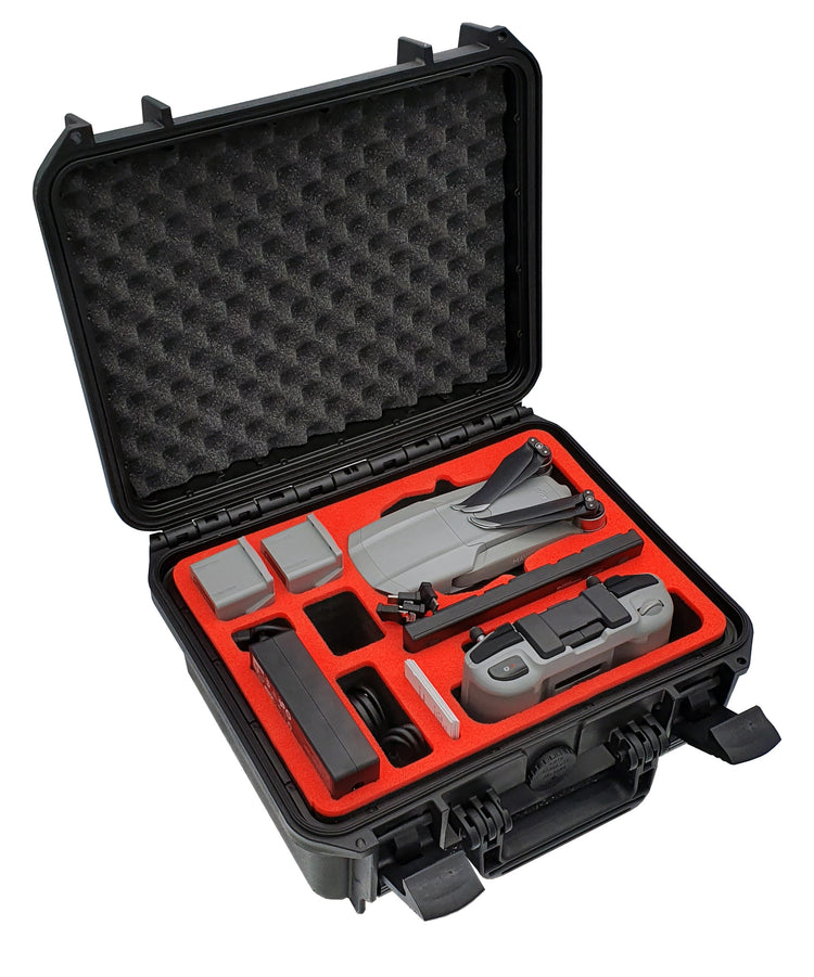 MC-CASES® Koffer für DJI Mavic Air 2S oder Air 2 und Zubehör auch mit DJI Smart Controller  - Kompakt Edition -