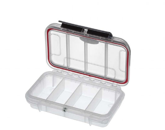 MC-CASES Gripbox 001T - Wasser- und staubdichte Box in Transparent