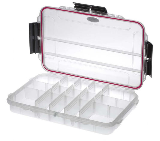 MC-CASES Gripbox 003T - Wasser- und staubdichte Box in Transparent