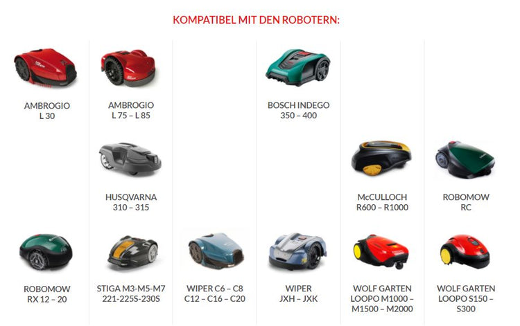 Mähroboter Garage Jolly für Automower Husqvarna, Robomow, Bosch Indego, Stiga, Ambrogio uvm.
