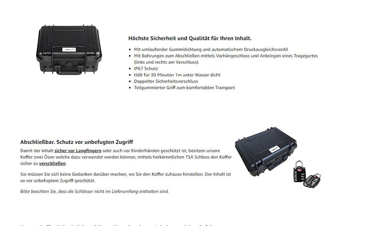 MC-CASES® Koffer für DJI Mavic 3 - Explorer Edition - mit viel Platz für Zubehör - Made in Germany